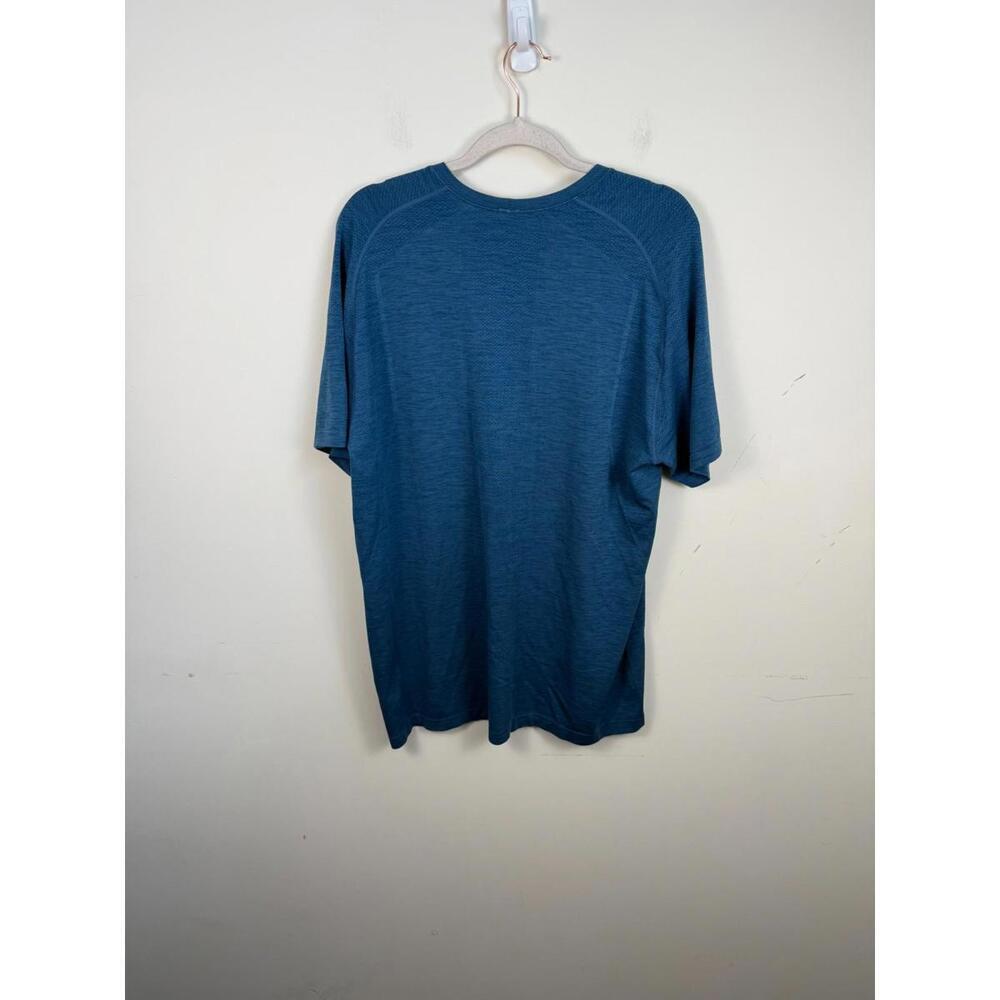 Lululemon Metal Vent Tech Short Sleeve XXL Blue - Picture 2 of 6